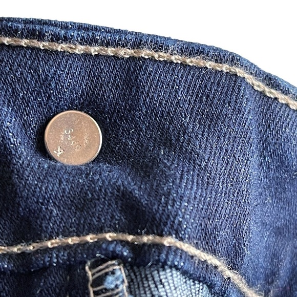 Levi’s Demi Curve Mid Rise Boot Cut Dark Wash Denim Jeans 14 - Picture 10 of 14